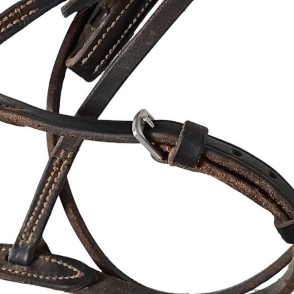 Champion Turf English Horse Snaffle Bridle Used - Picture 5 of 8